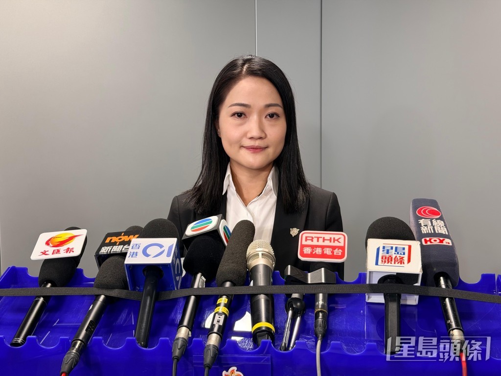 警方有組織罪案及三合會調查科總督察陳柏琪講述案情。梁國峰攝