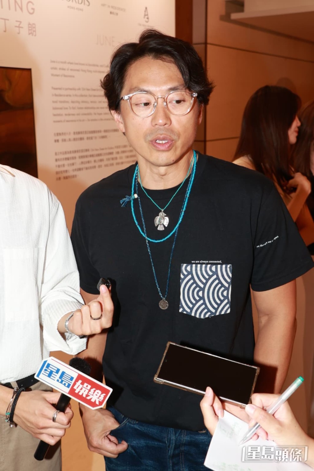 森美對陳敏兒離世表現愕然。