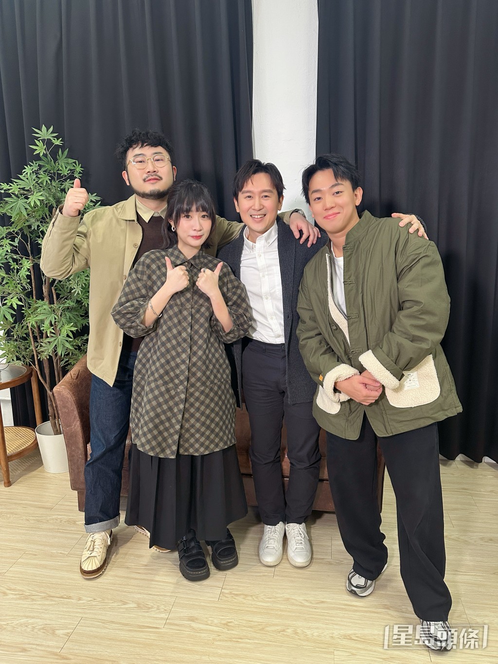 凌文龍、麥沛東、岑珈其、何洛瑤（Sica）好有默契。