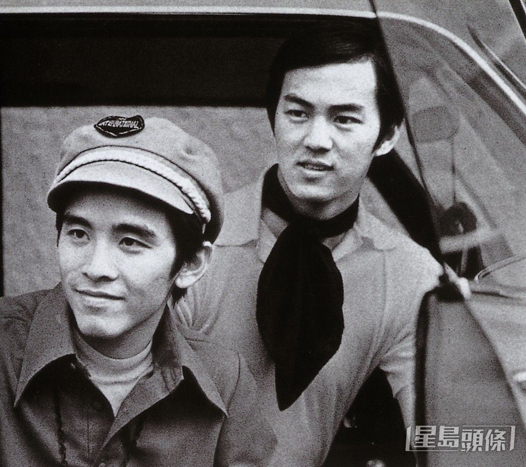 狄龍（右）活躍香港影壇多年。