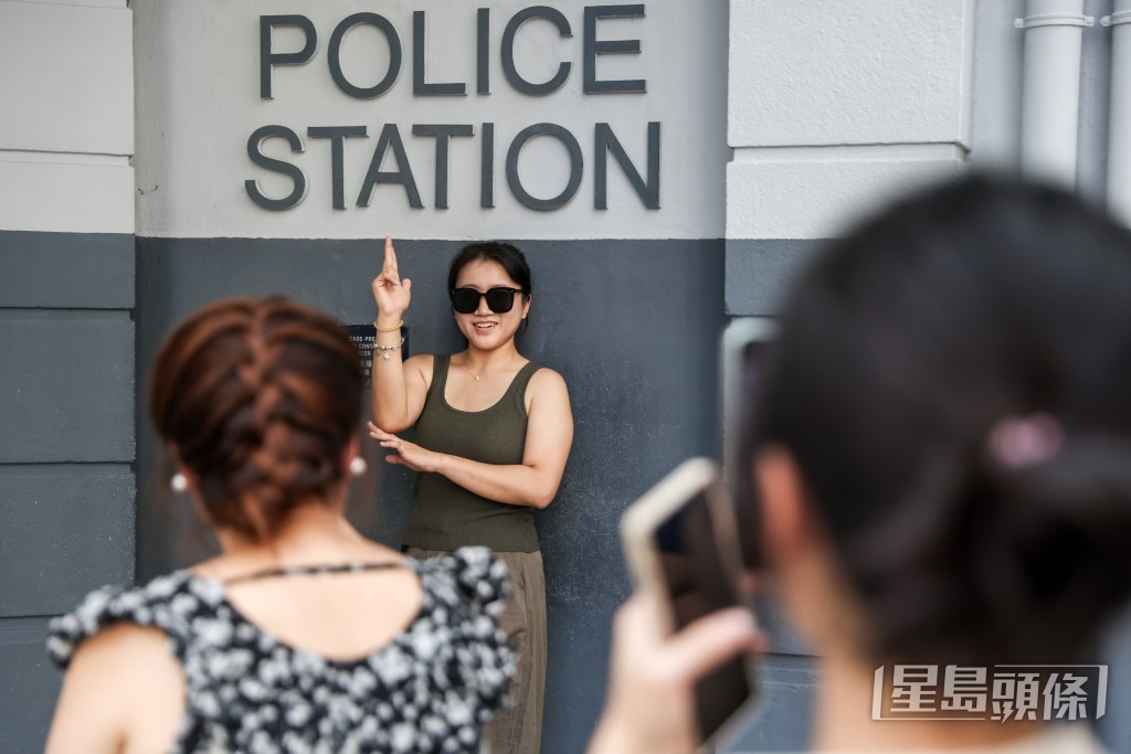 舊油麻地警署吸引不少慕名前來的打卡遊客。