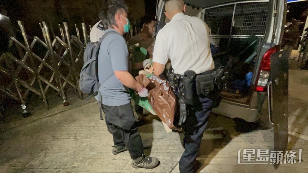 漁護署捕獲野豬後已人道處理。