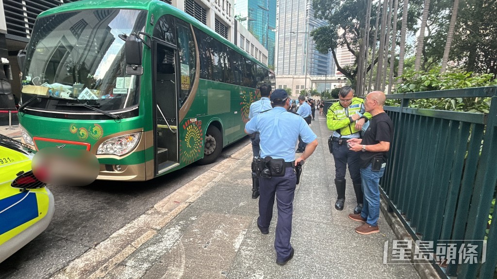 警員到場調查。林思明攝