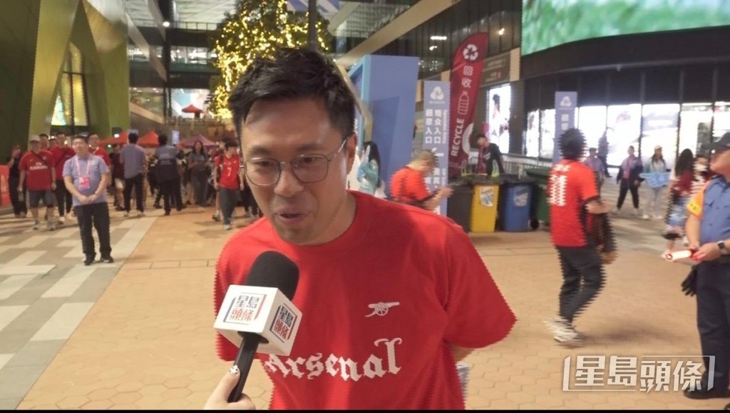 許先生認為，體育精神大於結果。