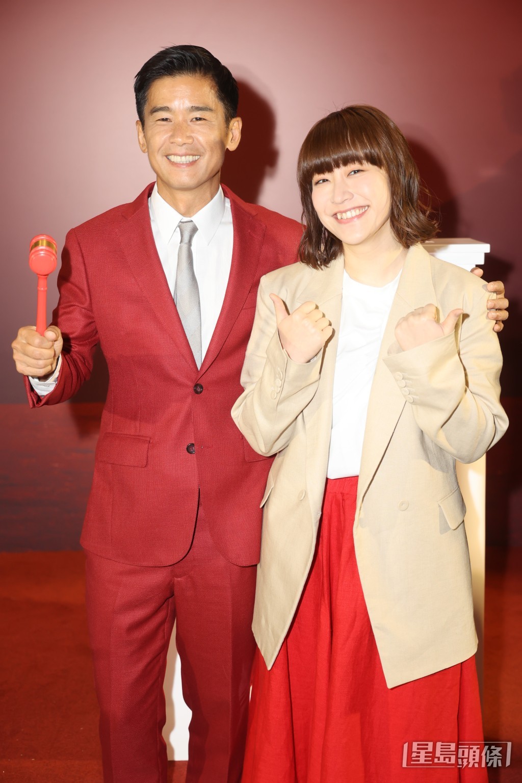 阿正被外界戲稱為「廣播道小富婆」。