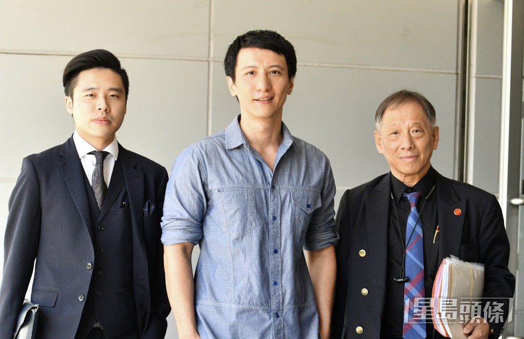 周永恒（中）獲准以10萬元保釋，6月21日再度現身法庭。 禇樂琪攝