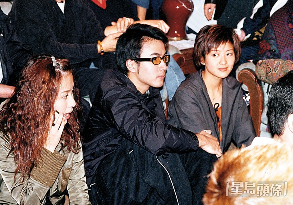 劉愷威希在1995年拍攝經典處境劇《真情》時，與拍檔鄺文珣（左）日久生情。