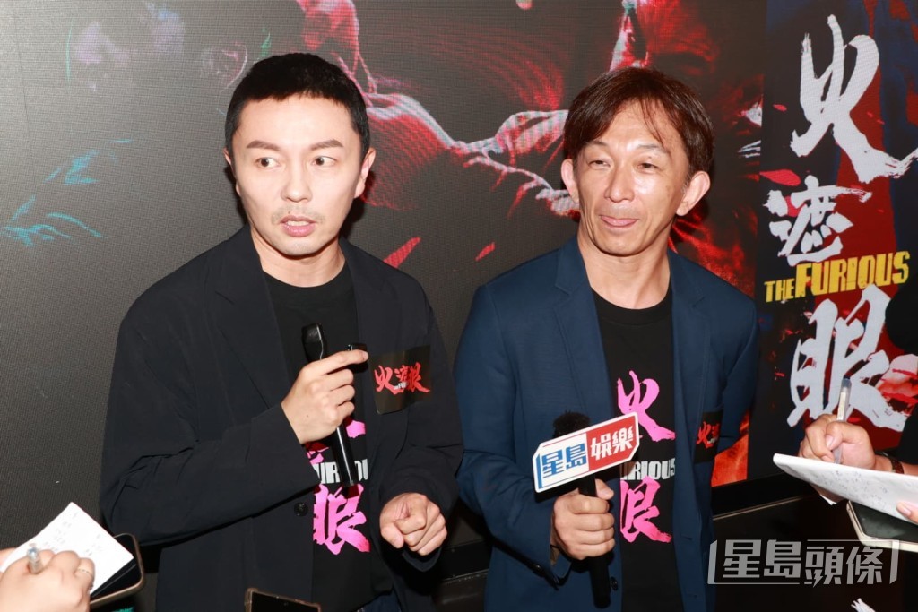 谷垣健治大讚謝苗以真心演繹打戲。 谷垣健治大讚謝苗以真心演繹打戲。