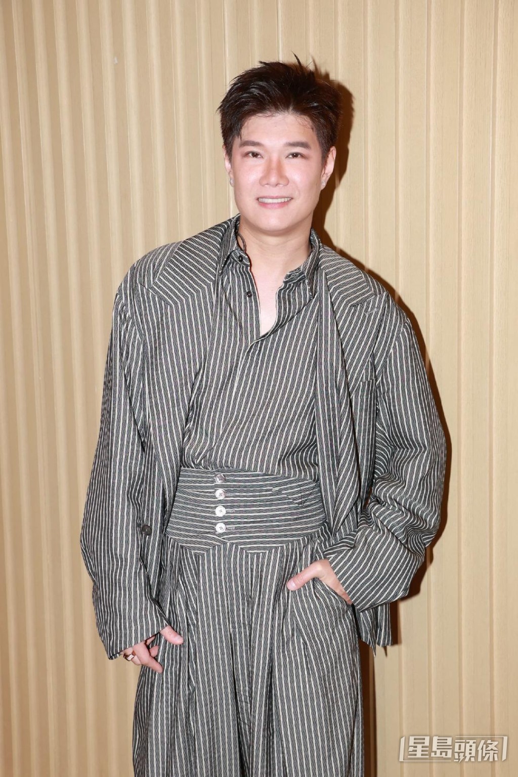 张与辰为了穿上靓衫及往后表演着想，正努力减肥。