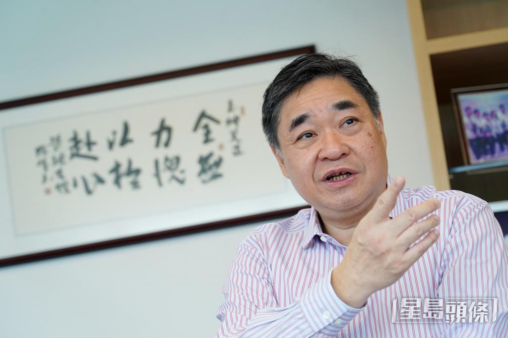 香港體育學院院長蔡玉坤說,軟硬件支援對精英運動發展尤其重要。 香港體育學院院長蔡玉坤說,軟硬件支援對精英運動發展尤其重要。