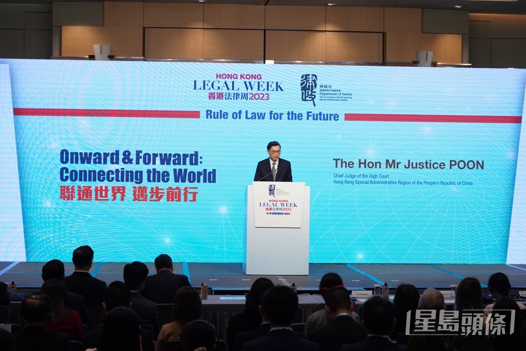 高等法院首席法官潘兆初。葉偉豪攝 高等法院首席法官潘兆初。葉偉豪攝