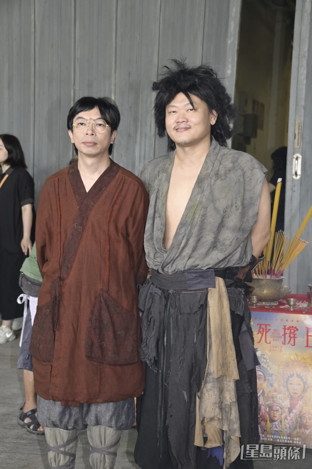白只、楊偉倫對演舞台劇木目當有經驗。 白只、楊偉倫對演舞台劇木目當有經驗。