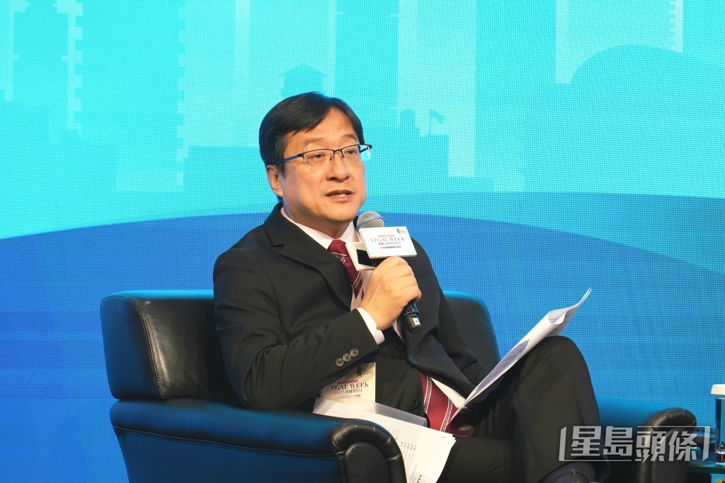 香港律师会会长陈泽铭。叶伟豪摄