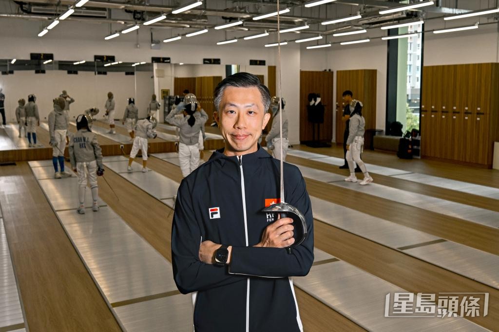 前劍擊名將林衍聰。