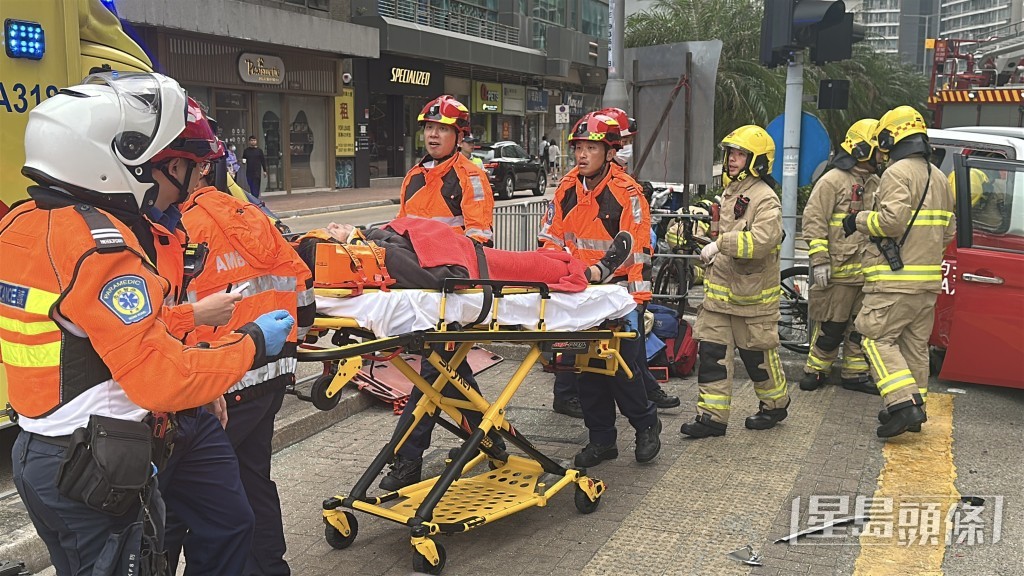 傷者獲救送院。