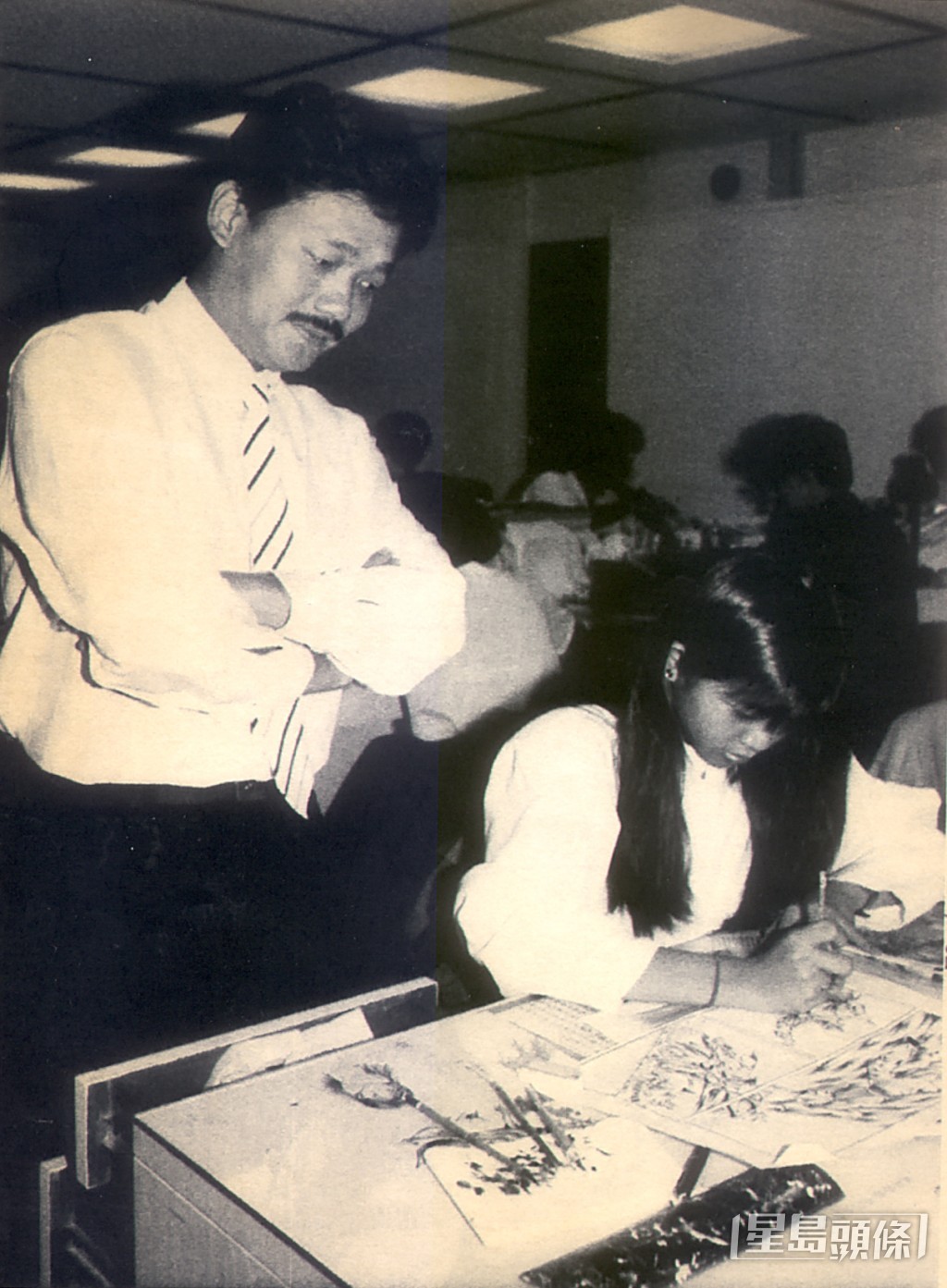 黄玉郎是80年代著名漫画家。