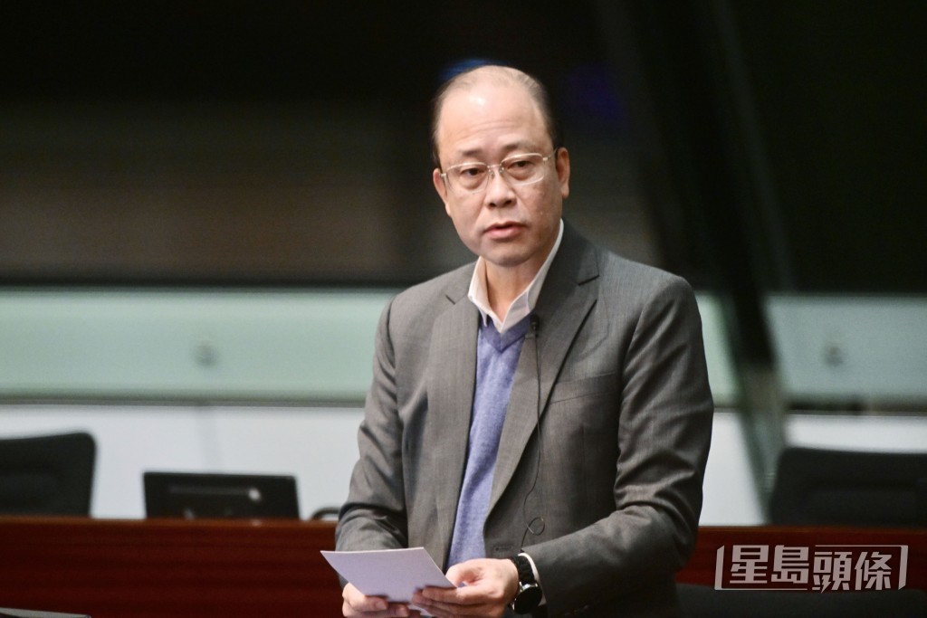 勞聯勞工界議員周小松。資料圖片 勞聯勞工界議員周小松。資料圖片
