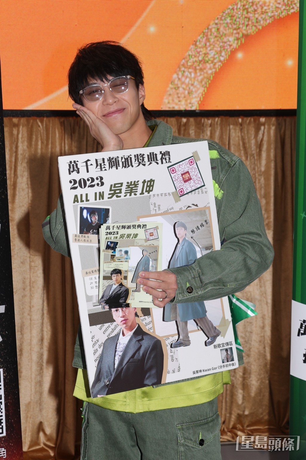 吳業坤入圍角逐「最佳男配角」、「飛躍進步男藝員」和「最佳電視歌曲」。