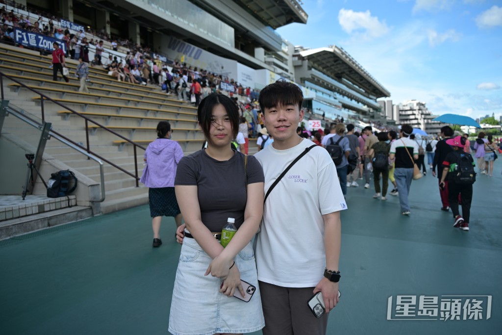 陳先生指若贏錢會將一半獲利捐出，也會將四分一獲利分享給女友。