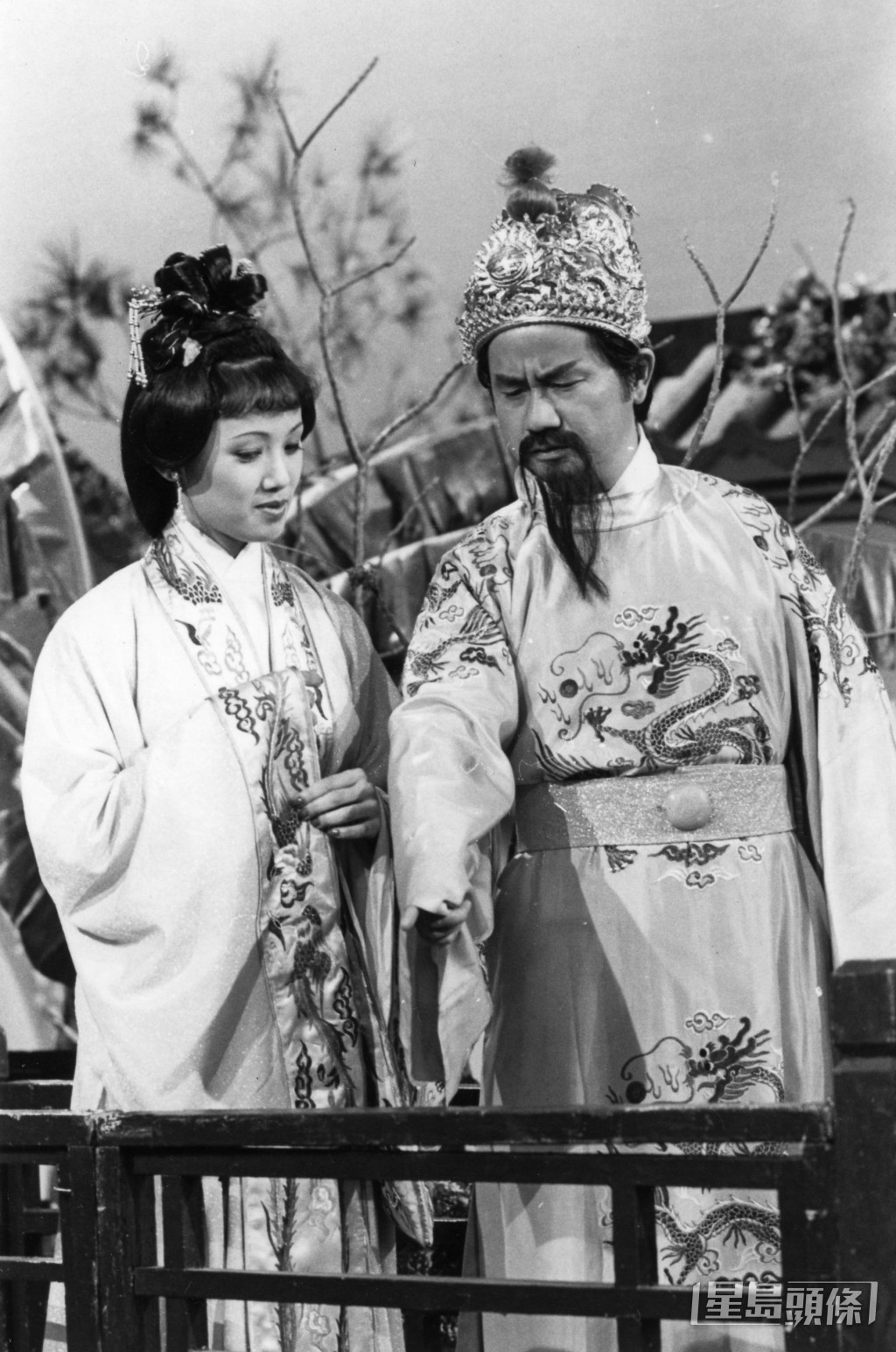 卢大伟与萧亮1975年转投TVB，曾演出不少剧集及电影。