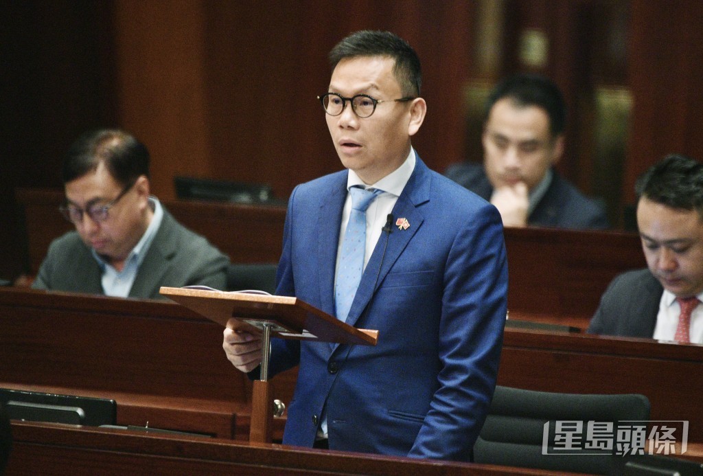 立法會交通事務委員會委員陳恒鑌。資料圖片 立法會交通事務委員會委員陳恒鑌。資料圖片