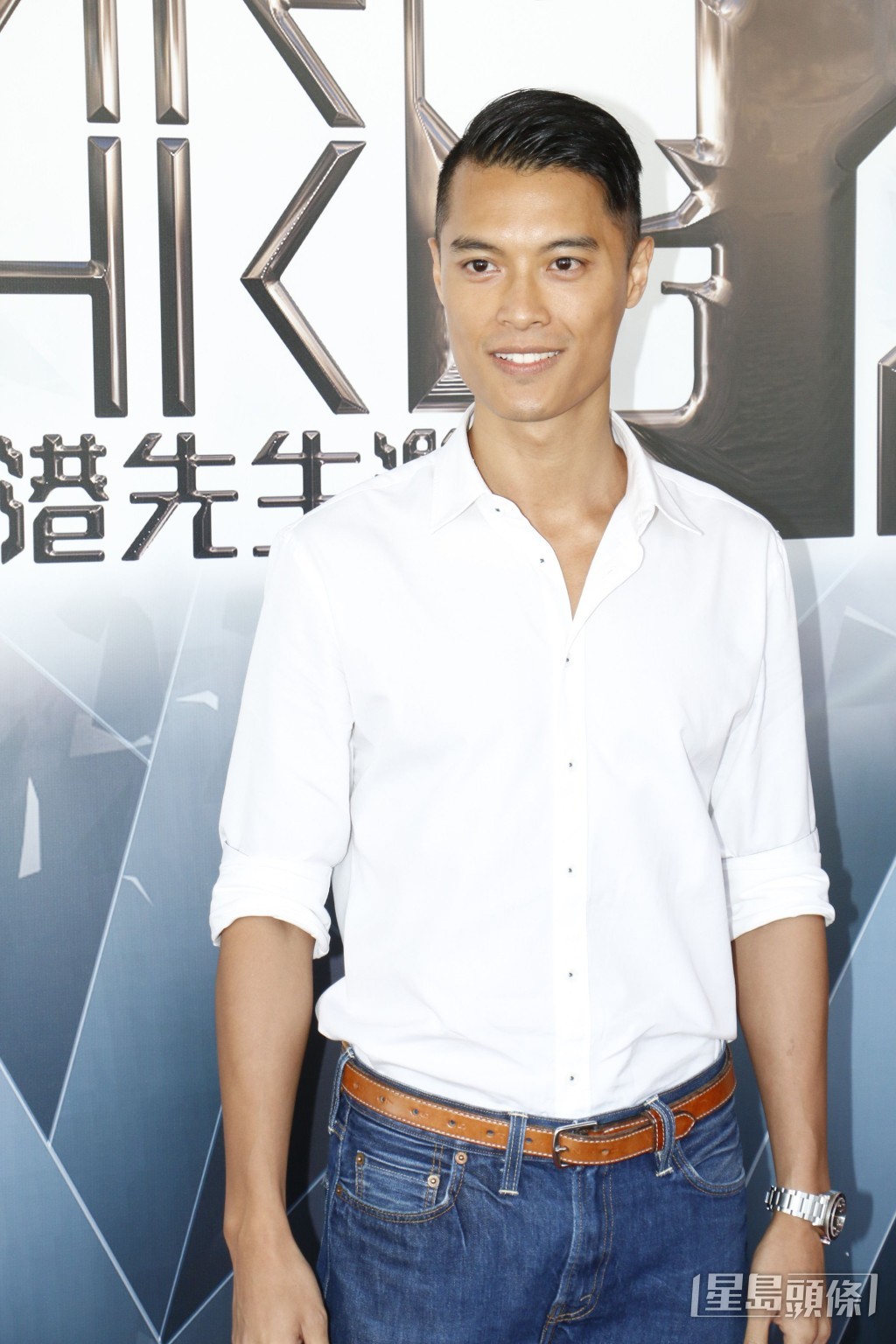 黎振燁曾參加2016年港男競選。 黎振燁曾參加2016年港男競選。