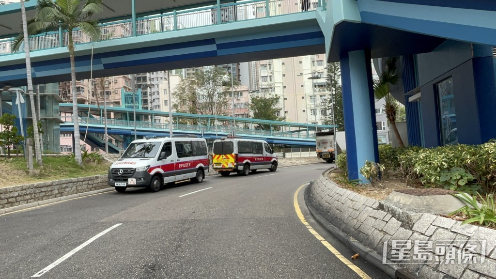 現場為香港仔石排灣道近漁業分處辦事處。 現場為香港仔石排灣道近漁業分處辦事處。