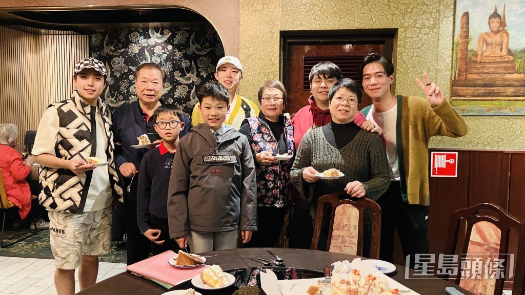 Marco口中半個家族在荷蘭，這次相聚只屬一部份。
