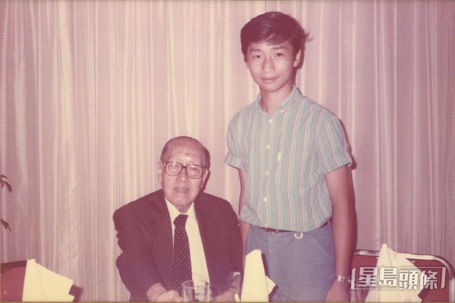趙偉仁師承嶺南派國畫大師趙少昂。 中大醫學院提供 趙偉仁師承嶺南派國畫大師趙少昂。 中大醫學院提供