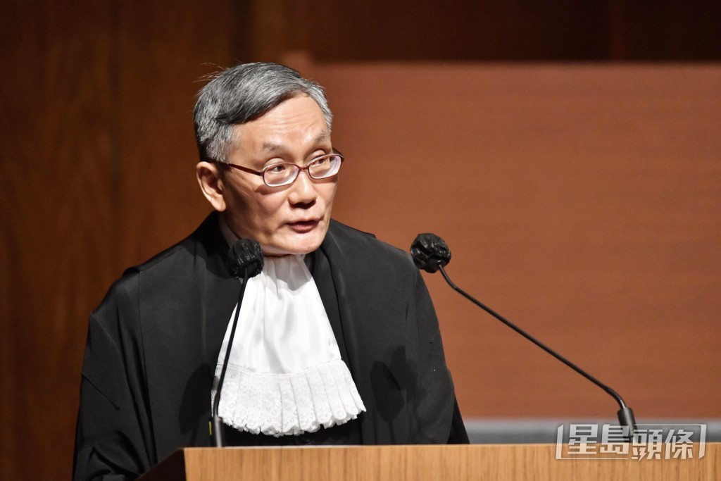 終審法院首席法官張舉能。資料圖片