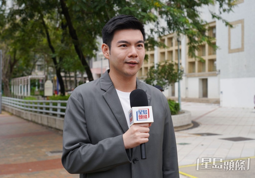 譚鎮國呼籲選民集中票源支持,保住新社聯新界北一席。 譚鎮國呼籲選民集中票源支持,保住新社聯新界北一席。