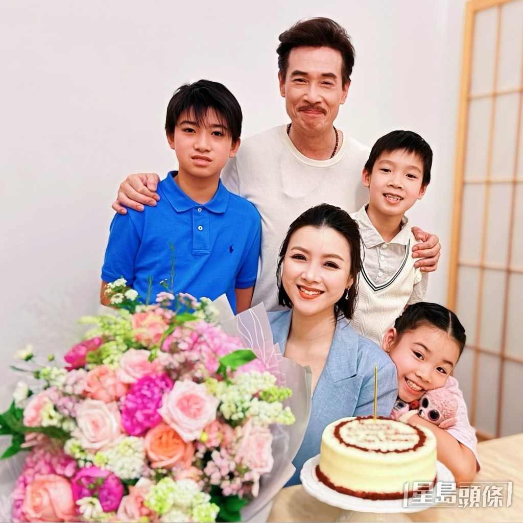 陳豪與陳茵媺育有兩子一女。