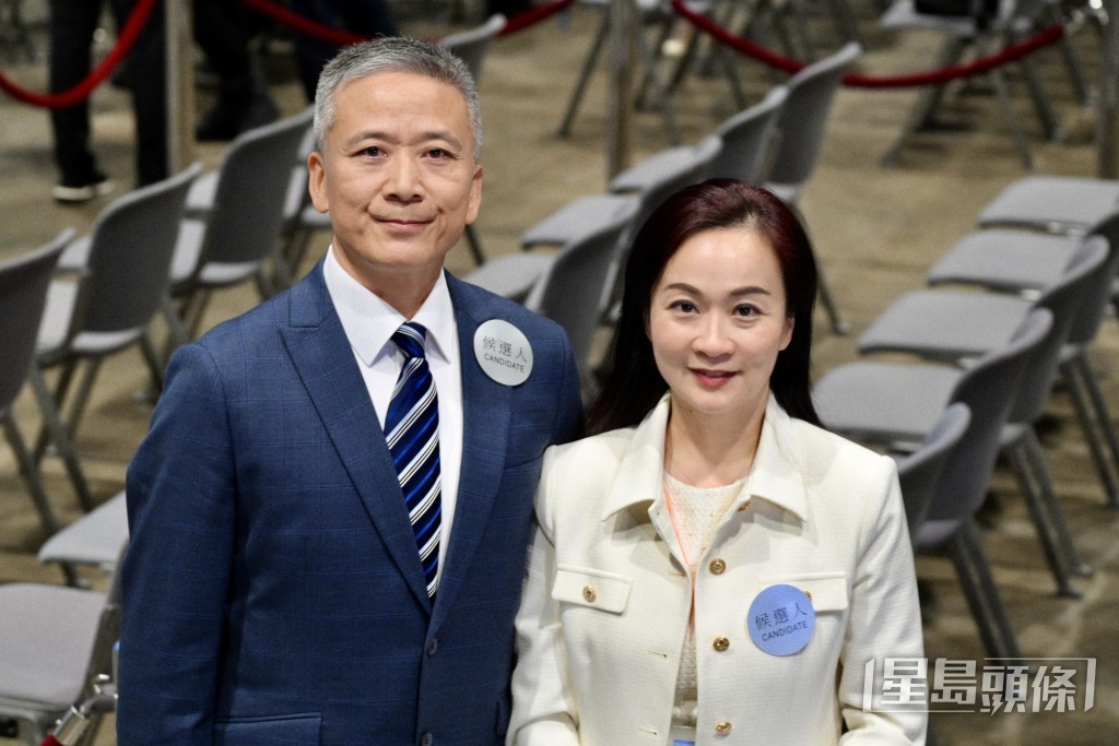 「票王」姚柏良(左)、「票后」陳凱欣(右)。 「票王」姚柏良(左)、「票后」陳凱欣(右)。