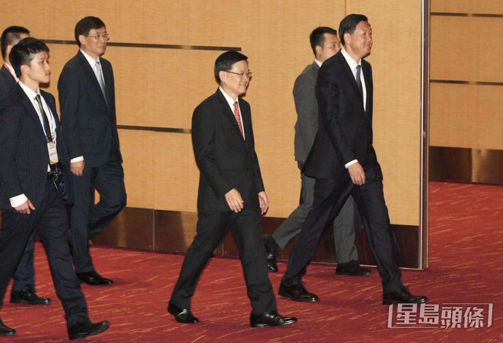 李家超到場出席晚宴。
