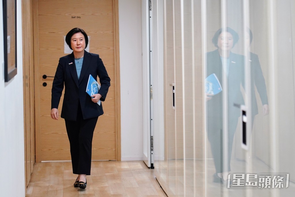 劉凱旋表示,香港堅持自由貿易港定位、穩定營商環境持續吸引外企。 葉偉豪 攝 劉凱旋表示,香港堅持自由貿易港定位、穩定營商環境持續吸引外企。 葉偉豪 攝