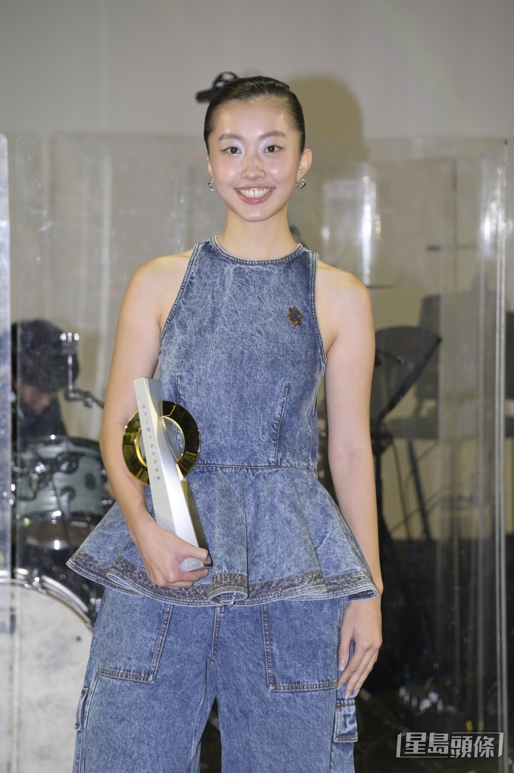 陳康堤奪港台「最有前途新人獎」金獎。