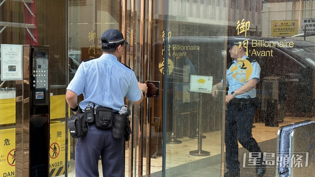 警員在場調查。