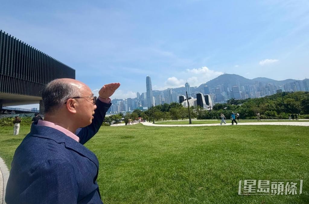 全球暖化下极端天气威胁严峻，陈帆指，三大核心之一的「可持续发展」更见迫切。