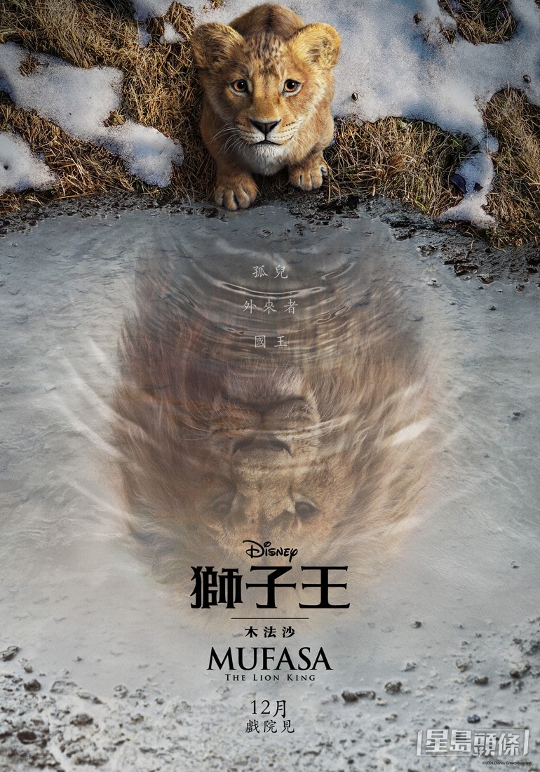 合家歡迪士尼動畫電影《獅子王:木法沙》在聖誕檔期表現不錯。 合家歡迪士尼動畫電影《獅子王:木法沙》在聖誕檔期表現不錯。