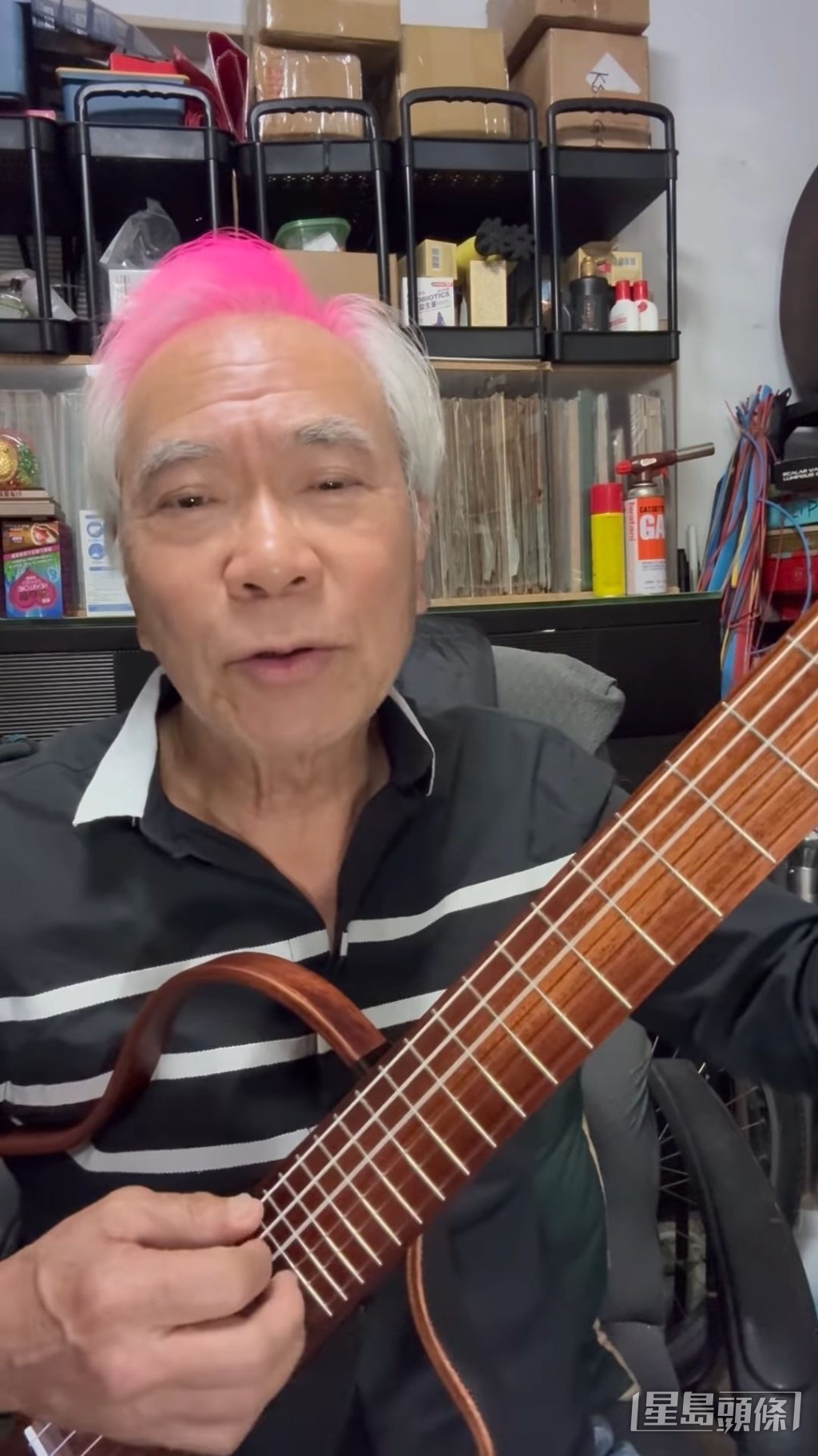Chris已出獄,基哥不用悶在家中自彈自唱。 Chris已出獄,基哥不用悶在家中自彈自唱。