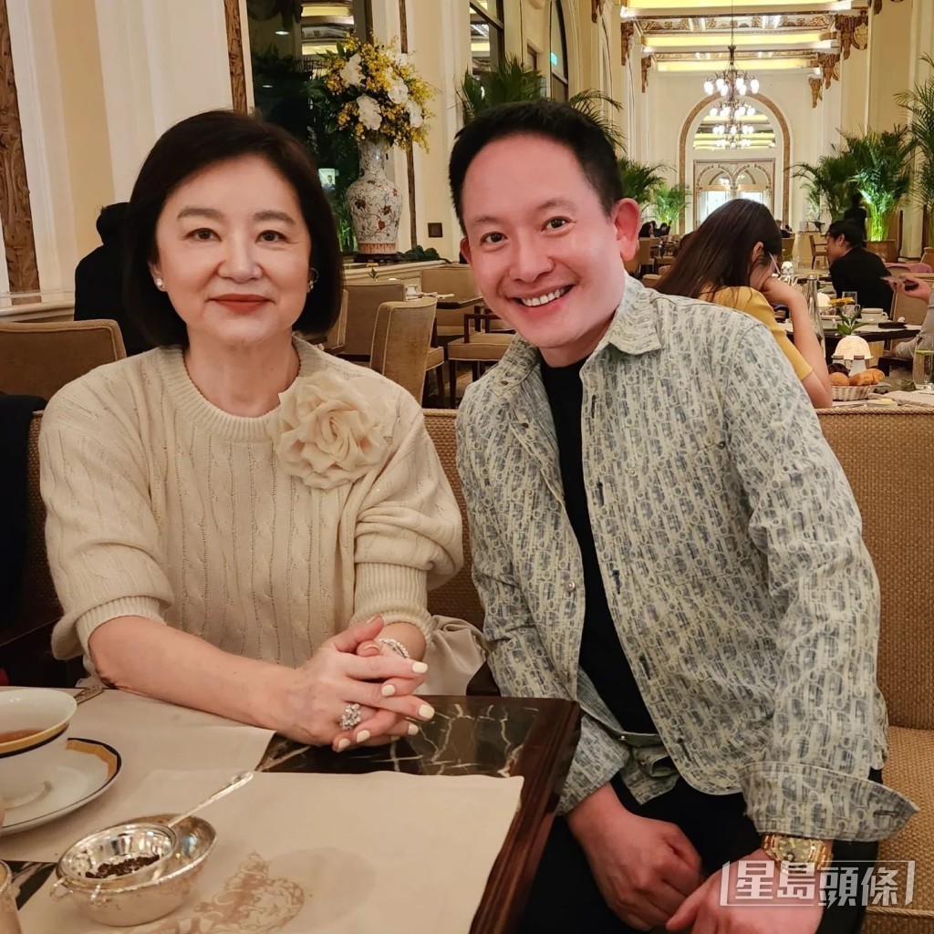 向展鵬、林青霞有交情。 向展鵬、林青霞有交情。