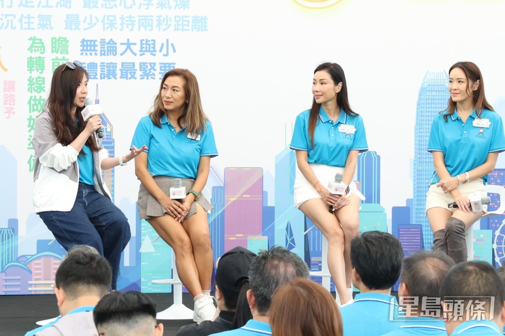 莫可欣笑指今年是犯太岁一年，因此身边人建议她“抄牌”挡煞。