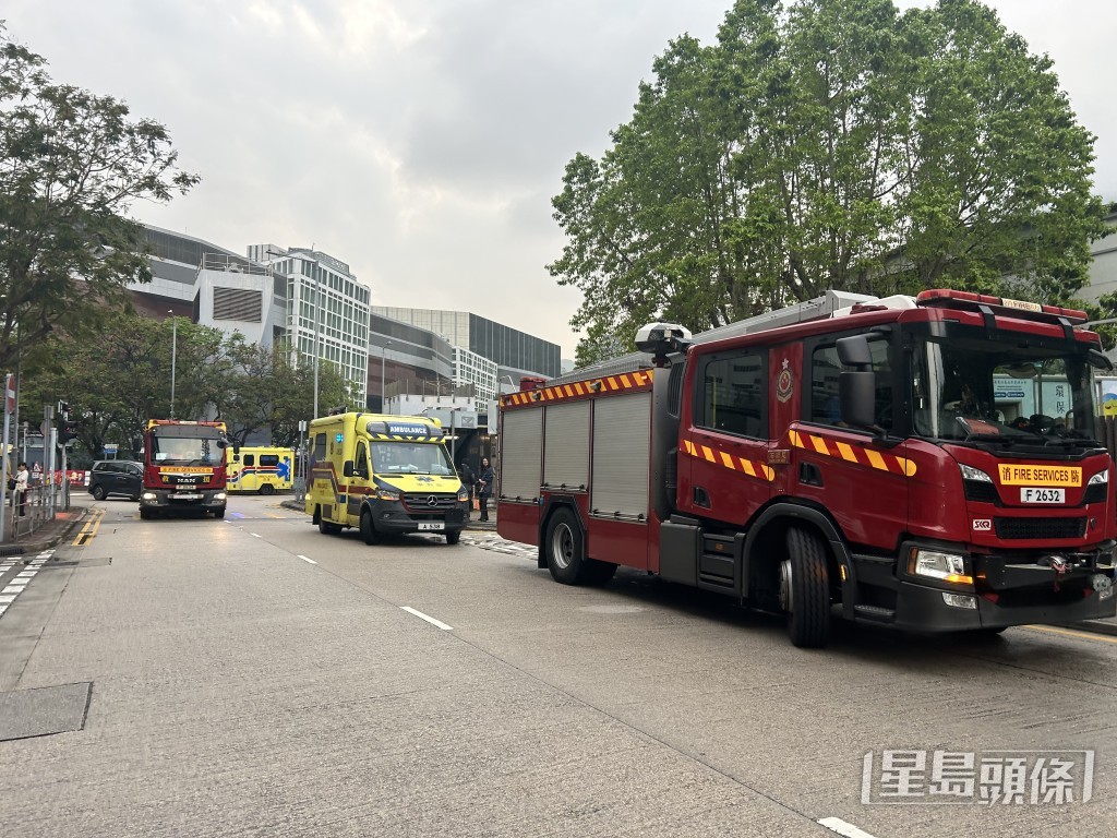 警方消防趕至處理事故。