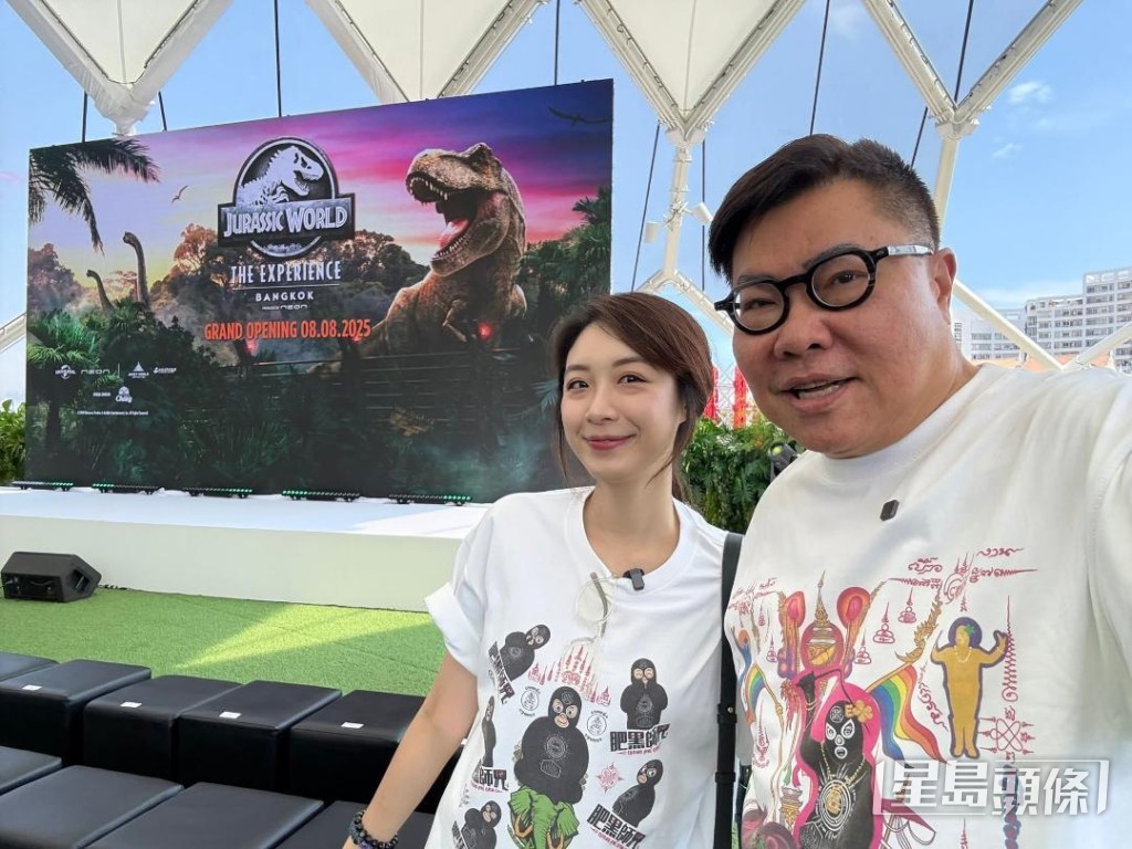 胡慧冲、「冬蔭表姐」阿Yen返港取景。