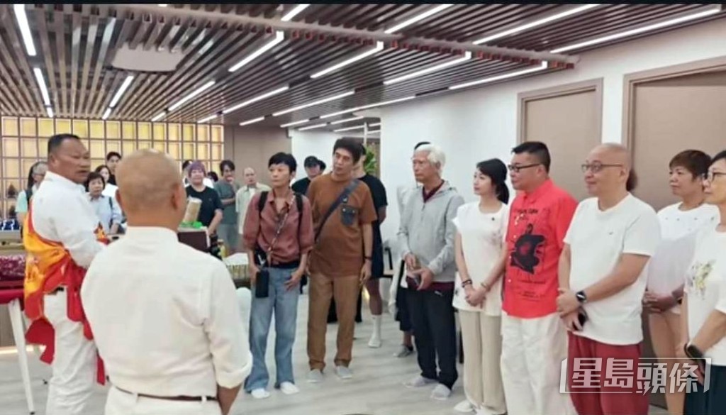 泰國金龍王來港向圈中人指點迷津。 泰國金龍王來港向圈中人指點迷津。