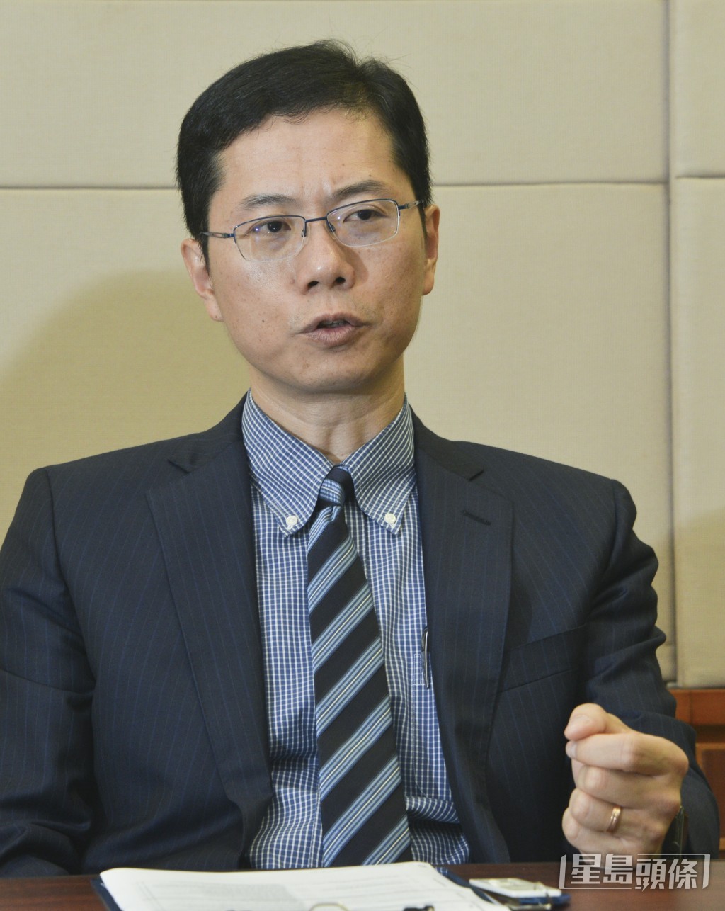 王肇枝中學校長鄭思宏。資料圖片