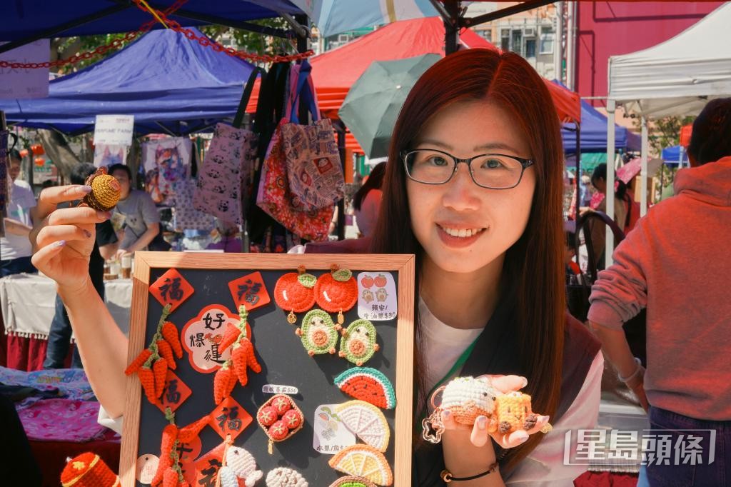 档主Yoyo认为，墟市的门槛相对商场市集较低，人情味亦更浓。