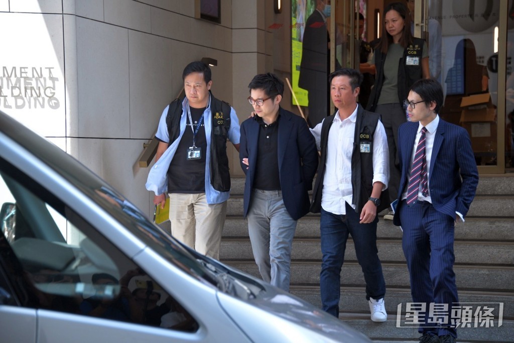 林作在2023年9月18日被拘捕。(資料圖片) 林作在2023年9月18日被拘捕。(資料圖片)