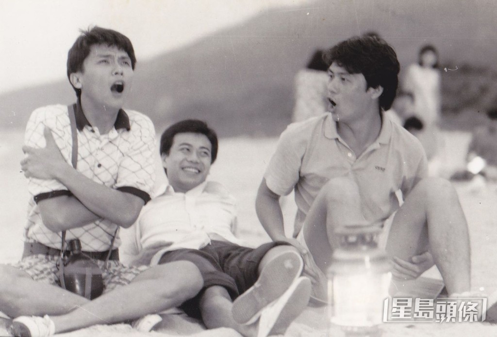 1986年華哥跟同期出道關禮傑和張兆輝演出《黃金十年》。