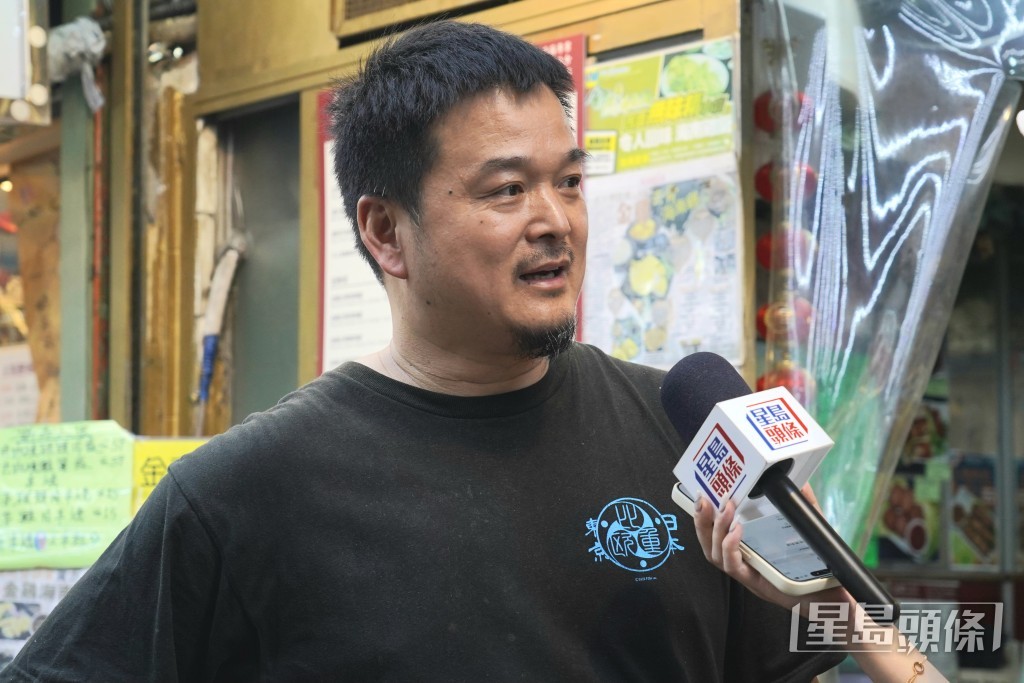 海南雞飯餐廳老闆蔡先生。